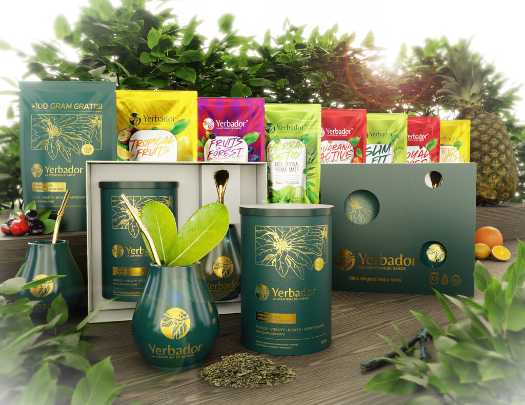 8x Doypack Yerba Mate MIX + Gratis Geschenkset!
