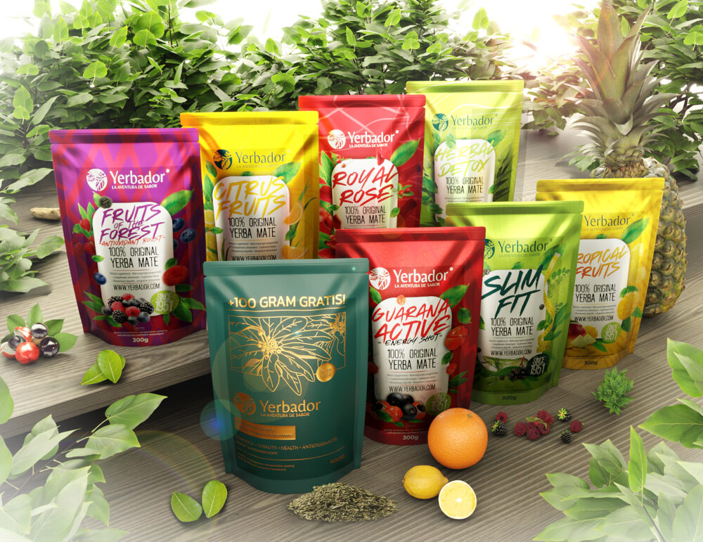 Yerba Mate Yerbador - premium set 6 + 3