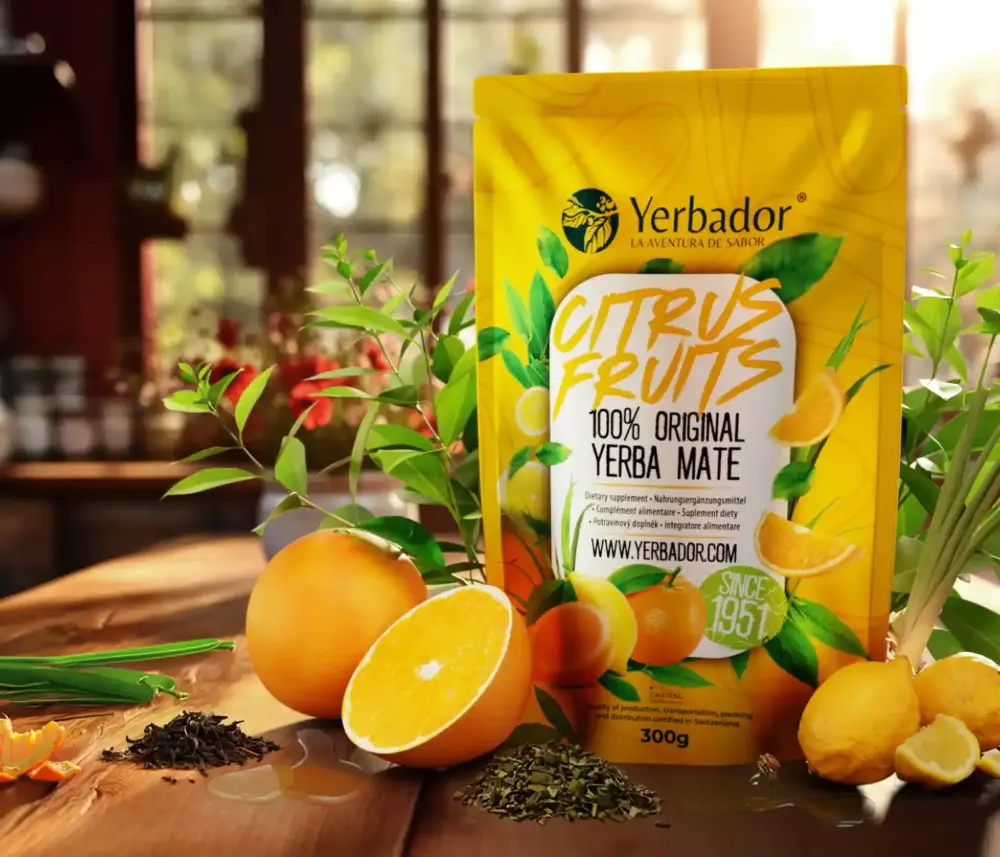 Yerba mate Yerbador – zitrusfrüchte