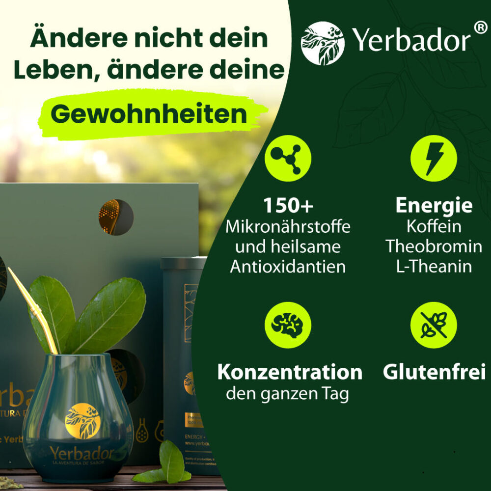 2 sets Yerbador organic 100% blätter yerba mate – Bild 3
