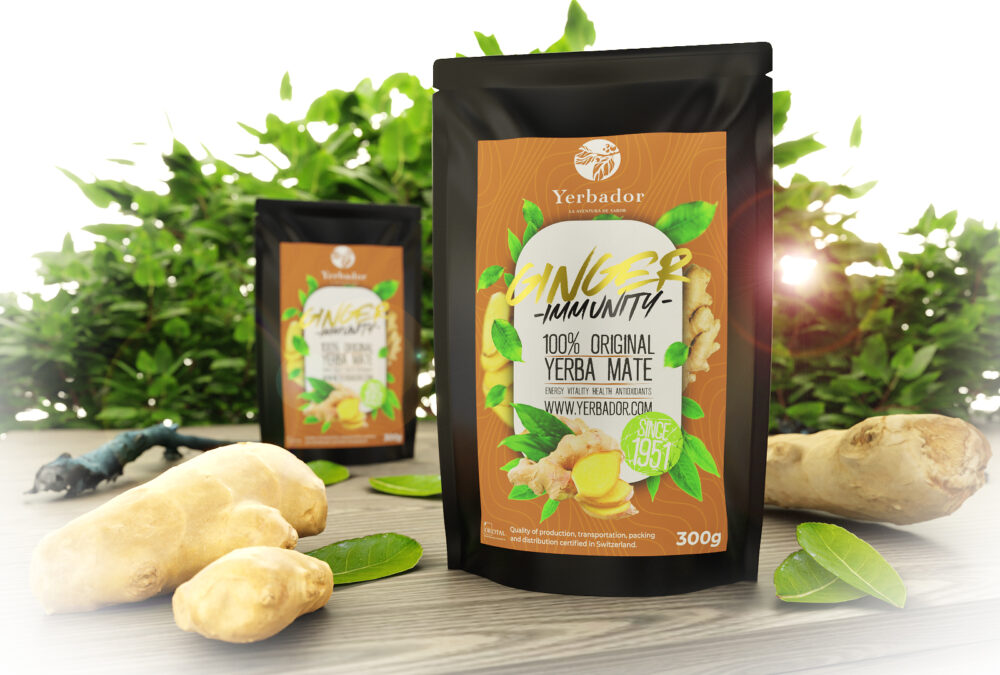 YERBA MATE YERBADOR – IMMUNSTÄRKUNG MIT INGWER