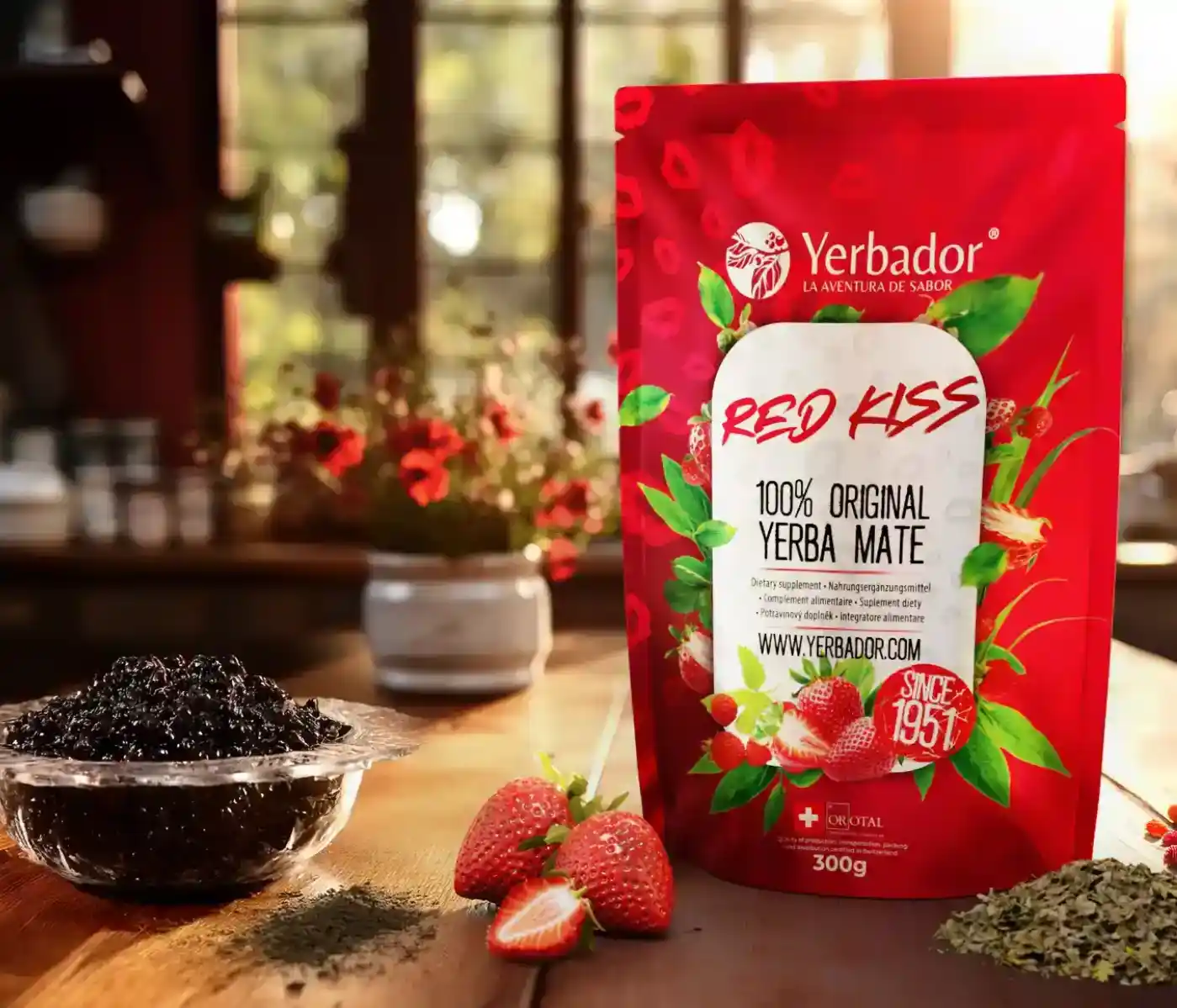 YERBADOR RED KISS