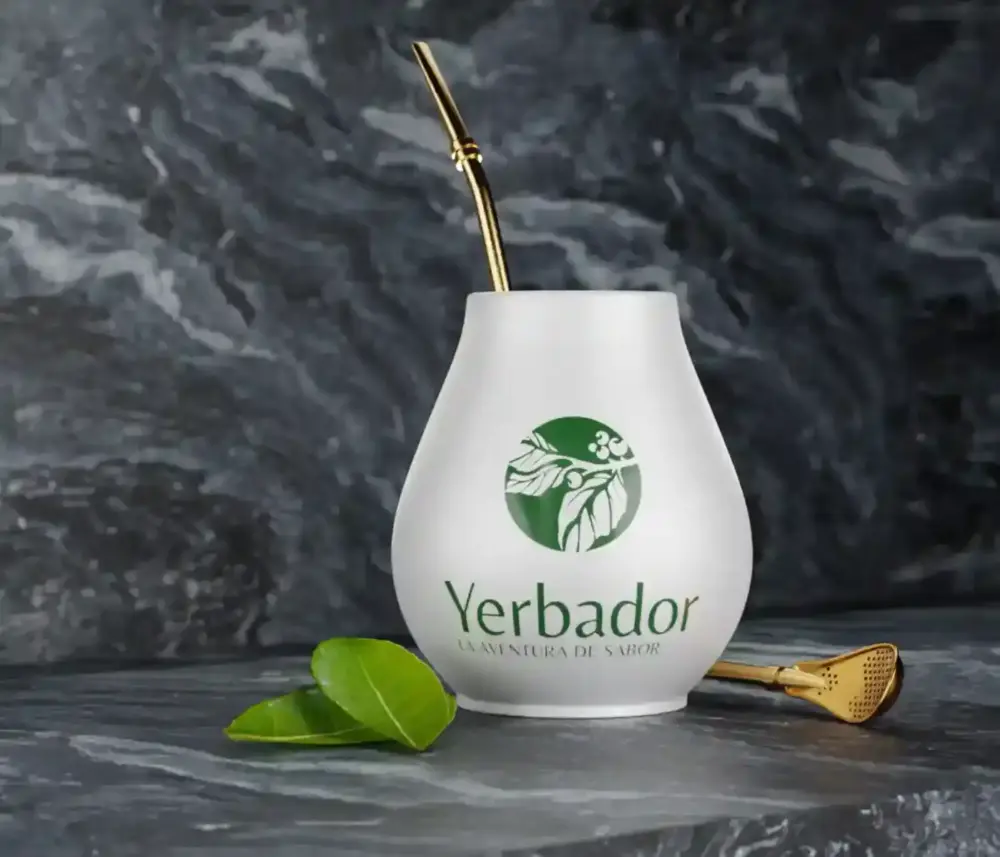 KERAMIK MATERO YERBADOR PRO 2 – PERLMUTT-WEISS - BLEIFREI, KADMIUMFREI, MOLYBDÄNFREI