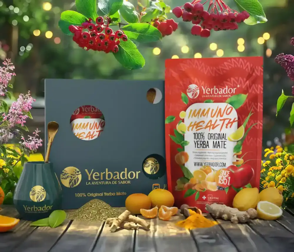 Geschenkset Yerbador - IMMUNO HEALTH