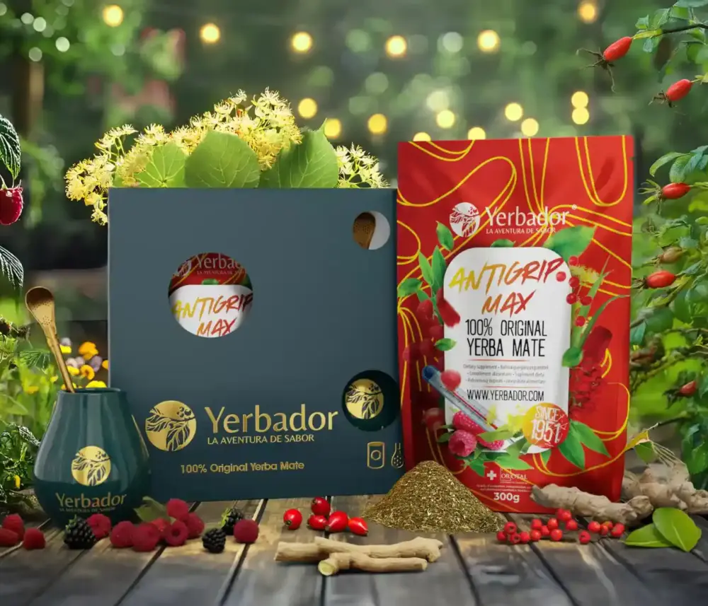Geschenkset Yerbador - ANTIGRIP MAX
