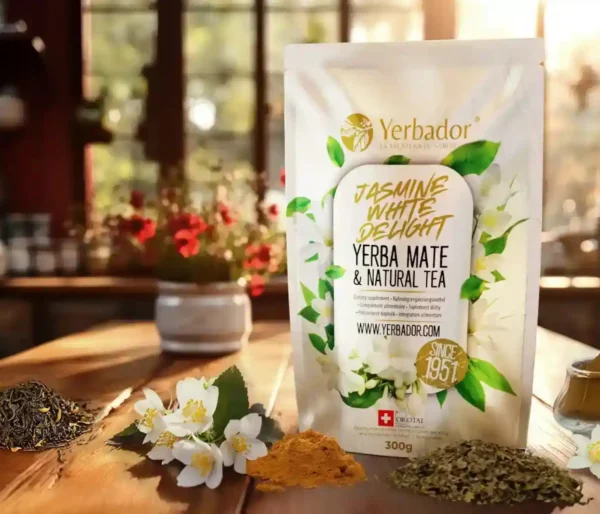 YERBADOR JASMINE WHITE DELIGHT - Yerba Mate + Weißer Tee