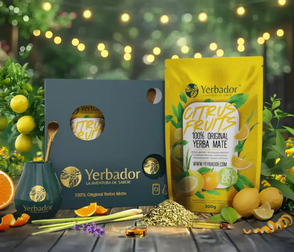 Geschenkset Yerbador - ZITRUSFRÜCHTE